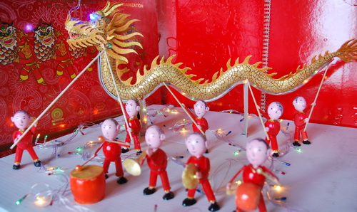 A collection of dragons from the eggshell